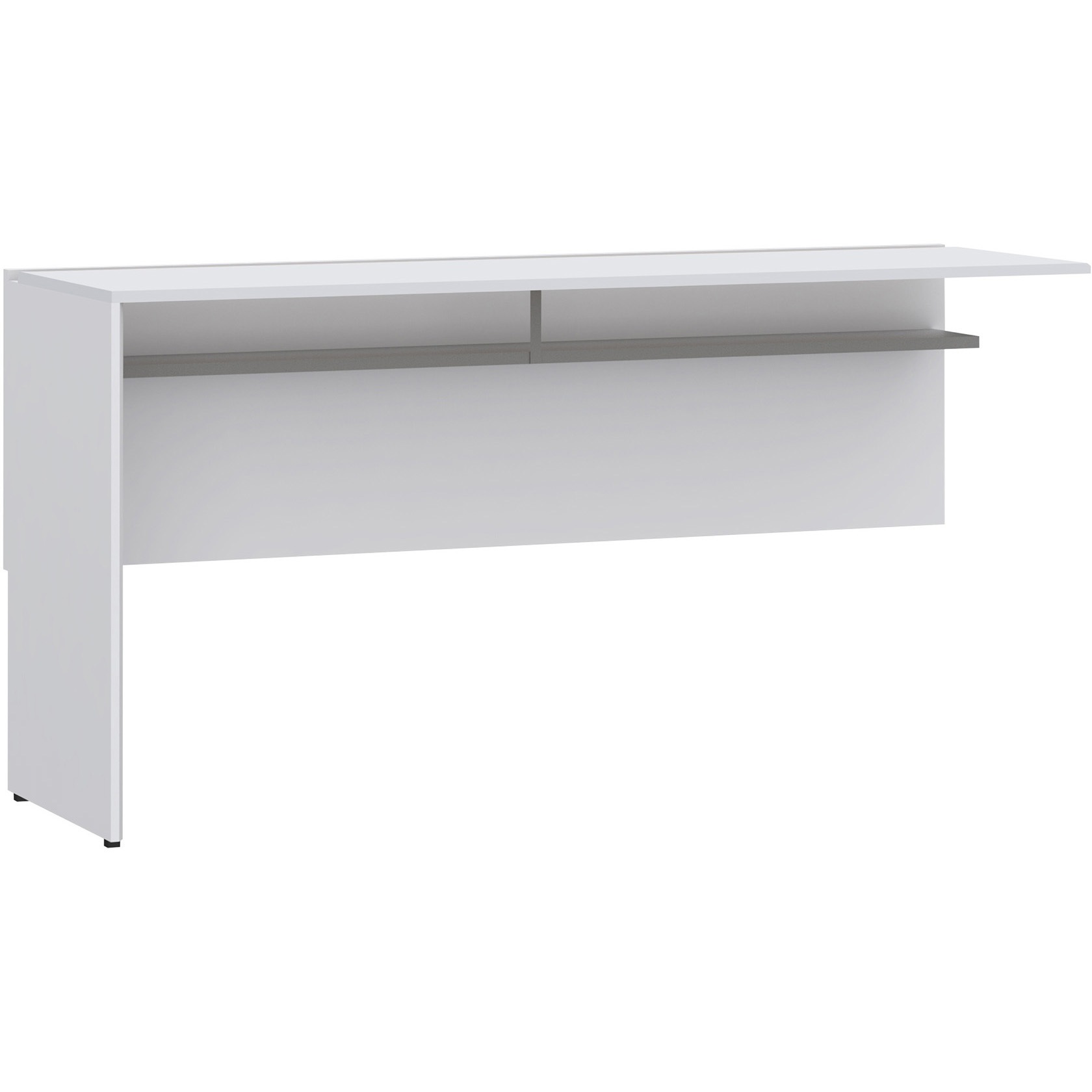 CLR-206ELH-Z5W9 インターリンクR スタンディングカウンター 片面タイプ・エンドセット W2000<配送時組立サービス付> 1台 イトーキ 【通販モノタロウ】