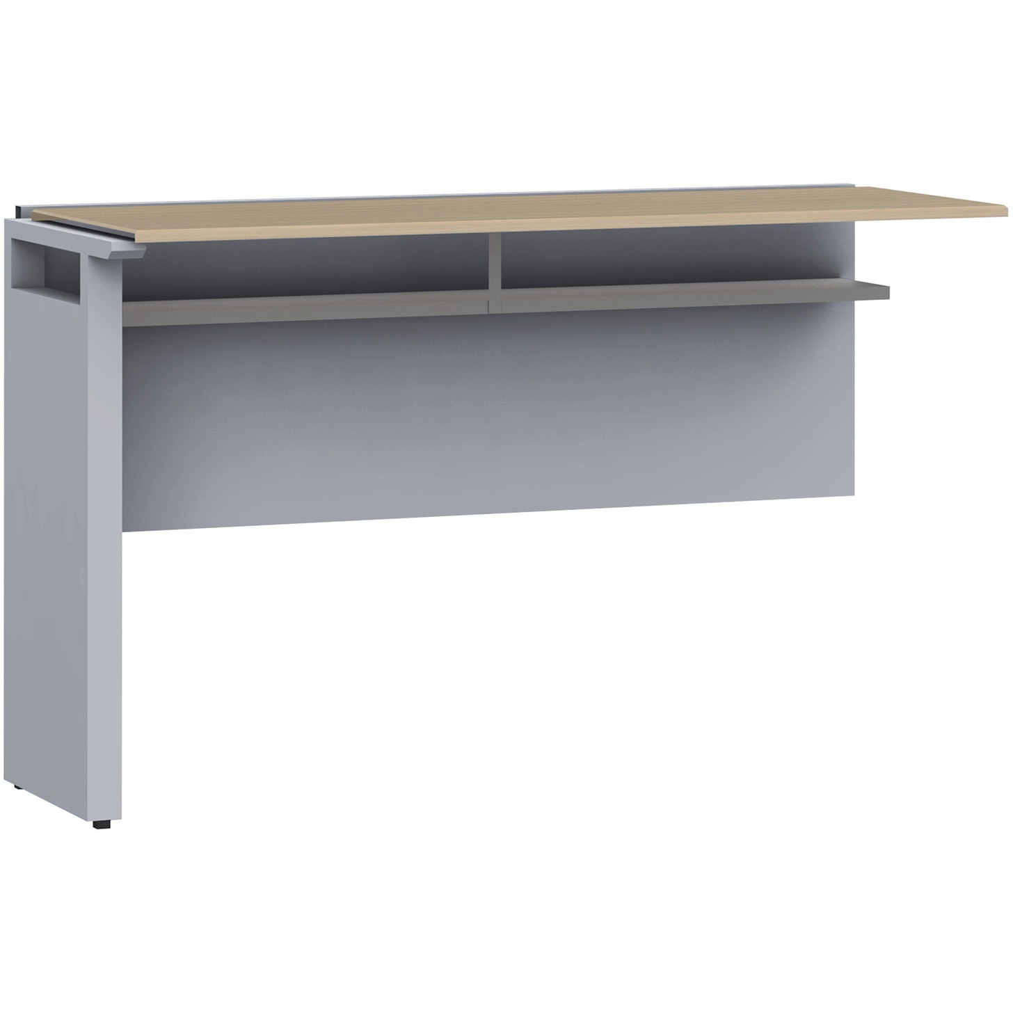 CLR-166TLH-Z571 インターリンクR スタンディングカウンター 片面タイプ・中間連増セット W1600<配送時組立サービス付> 1台 イトーキ 【通販モノタロウ】