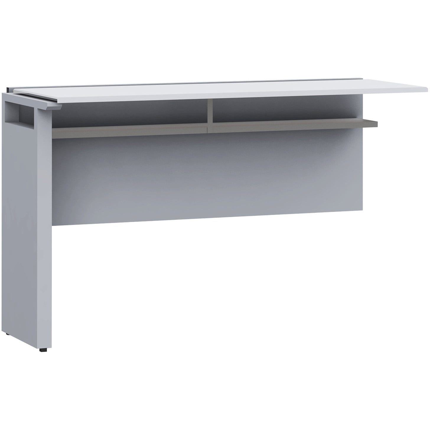 CLR-166TLH-Z5W9 インターリンクR スタンディングカウンター 片面タイプ・中間連増セット W1600<配送時組立サービス付> 1台 イトーキ 【通販モノタロウ】