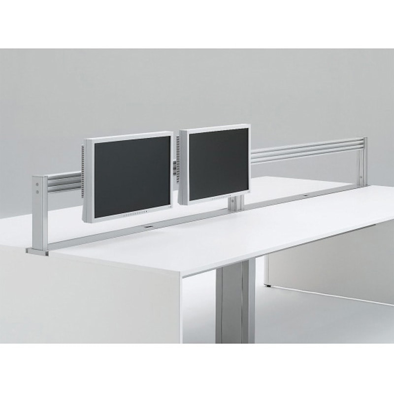 CLR-184BM-Z5 インターリンクR 両面タイプ用 ハンギングビーム1段 W1800<配送時組立サービス付> イトーキ シルバーメタリック色 高さ290mm奥行90mm  CLR-184BM-Z5