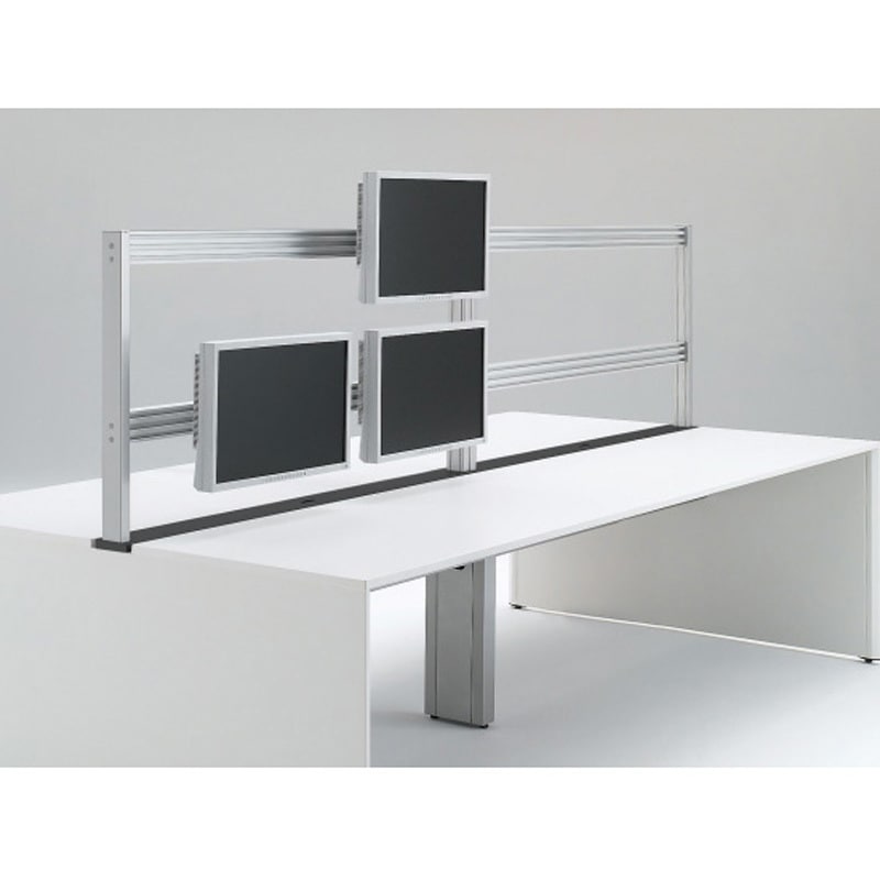 CLR-158BM-T1 インターリンクR 両面タイプ用 ハンギングビーム2段 W1500<配送時組立サービス付> イトーキ ブラック色 高さ690mm奥行90mm  CLR-158BM-T1