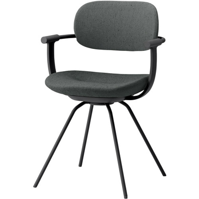 KG-855CD-T1W2 バーテブラ03 4本回転脚 CD布地<配送時組立サービス付> イトーキ 高さ810mm幅560mm奥行515mm  KG-855CD-T1W2