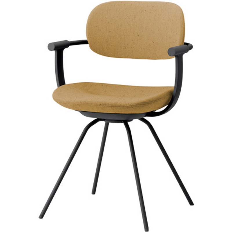 KG-855CD-T1Y2 バーテブラ03 4本回転脚 CD布地<配送時組立サービス付> イトーキ 高さ810mm幅560mm奥行515mm  KG-855CD-T1Y2