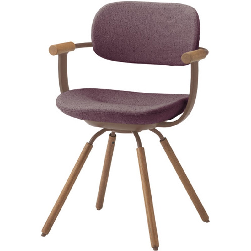 KG-899CD-F2X7 バーテブラ03 4本回転脚 木タイプ CD布地<配送時組立サービス付> イトーキ 高さ810mm幅570mm奥行515mm  KG-899CD-F2X7