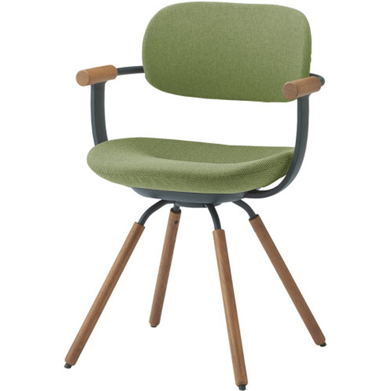 KG-899SD-G1Q3 バーテブラ03 4本回転脚 木タイプ SD布地<配送時組立サービス付> イトーキ 高さ810mm幅570mm奥行515mm  KG-899SD-G1Q3