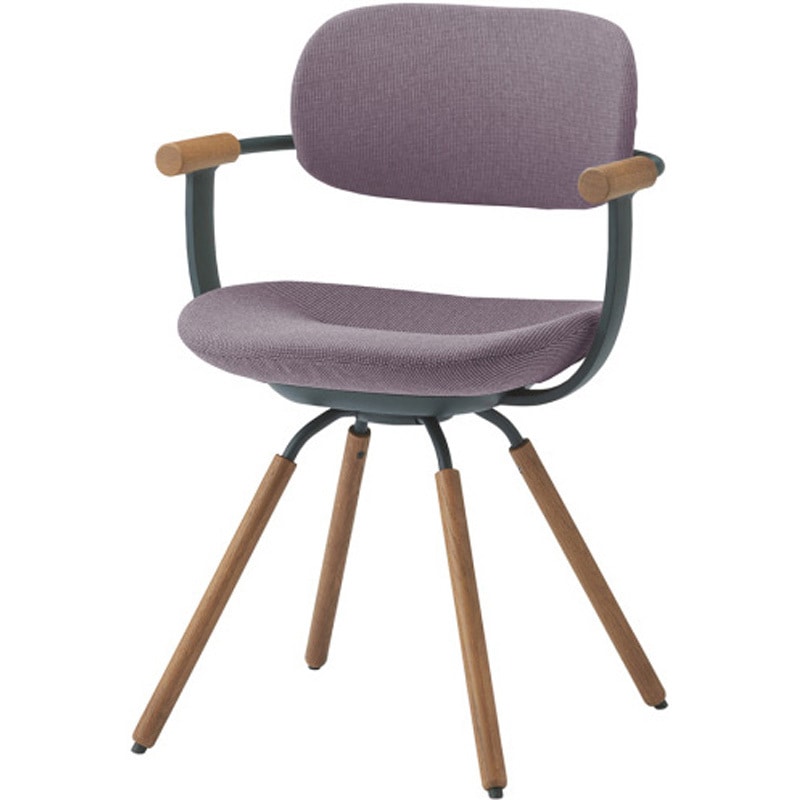 KG-899SD-G1X4 バーテブラ03 4本回転脚 木タイプ SD布地<配送時組立サービス付> イトーキ 高さ810mm幅570mm奥行515mm  KG-899SD-G1X4