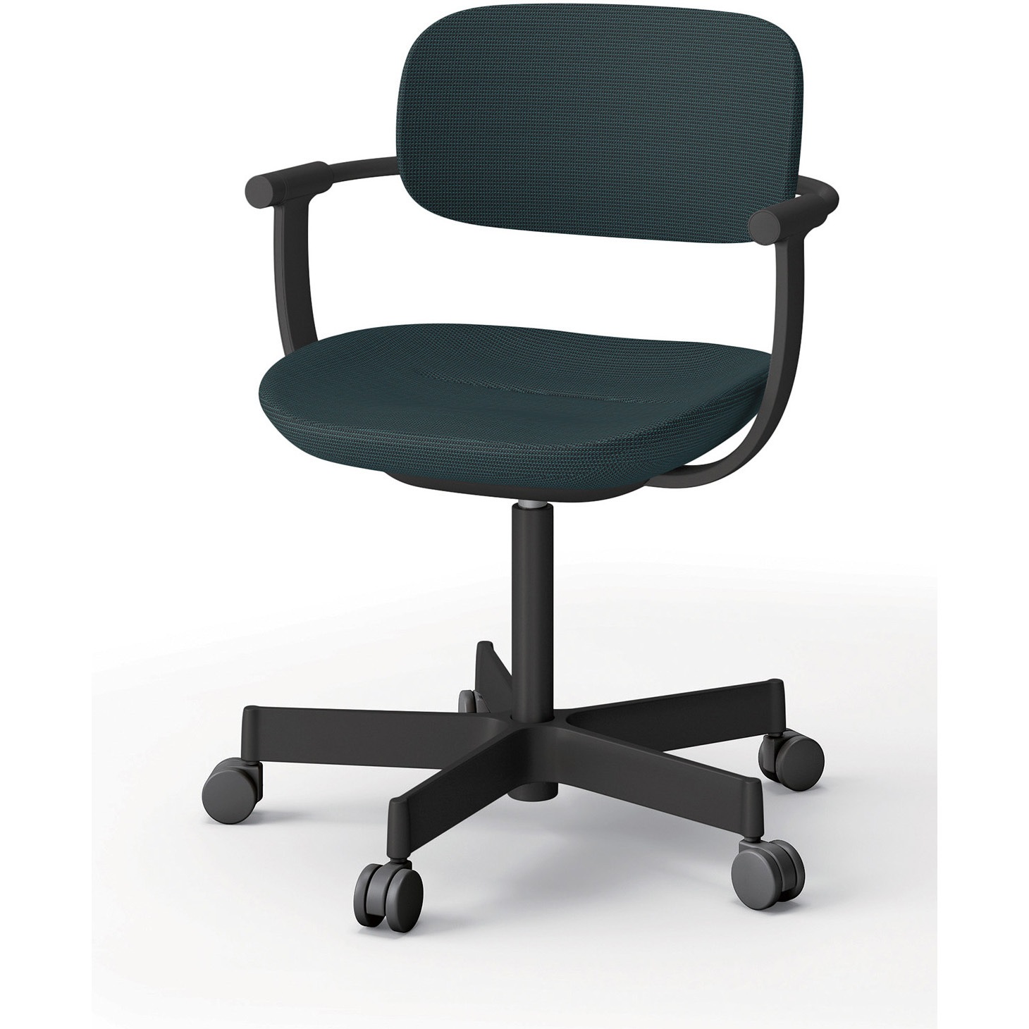 KG825SDM1T1B1 バーテブラ03 5本脚 ウレタンキャスター SD布地<配送時組立サービス付> イトーキ ガス上下調節 高さ775mm幅570mm奥行550mm  KG825SDM1T1B1