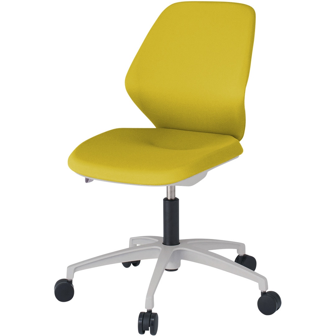 KG-920PVM-NNU5 キュアチェア クロスバック 5本・アルミ塗装脚 ウレタンキャスター<配送時組立サービス付> 1台 イトーキ 【通販モノタロウ】