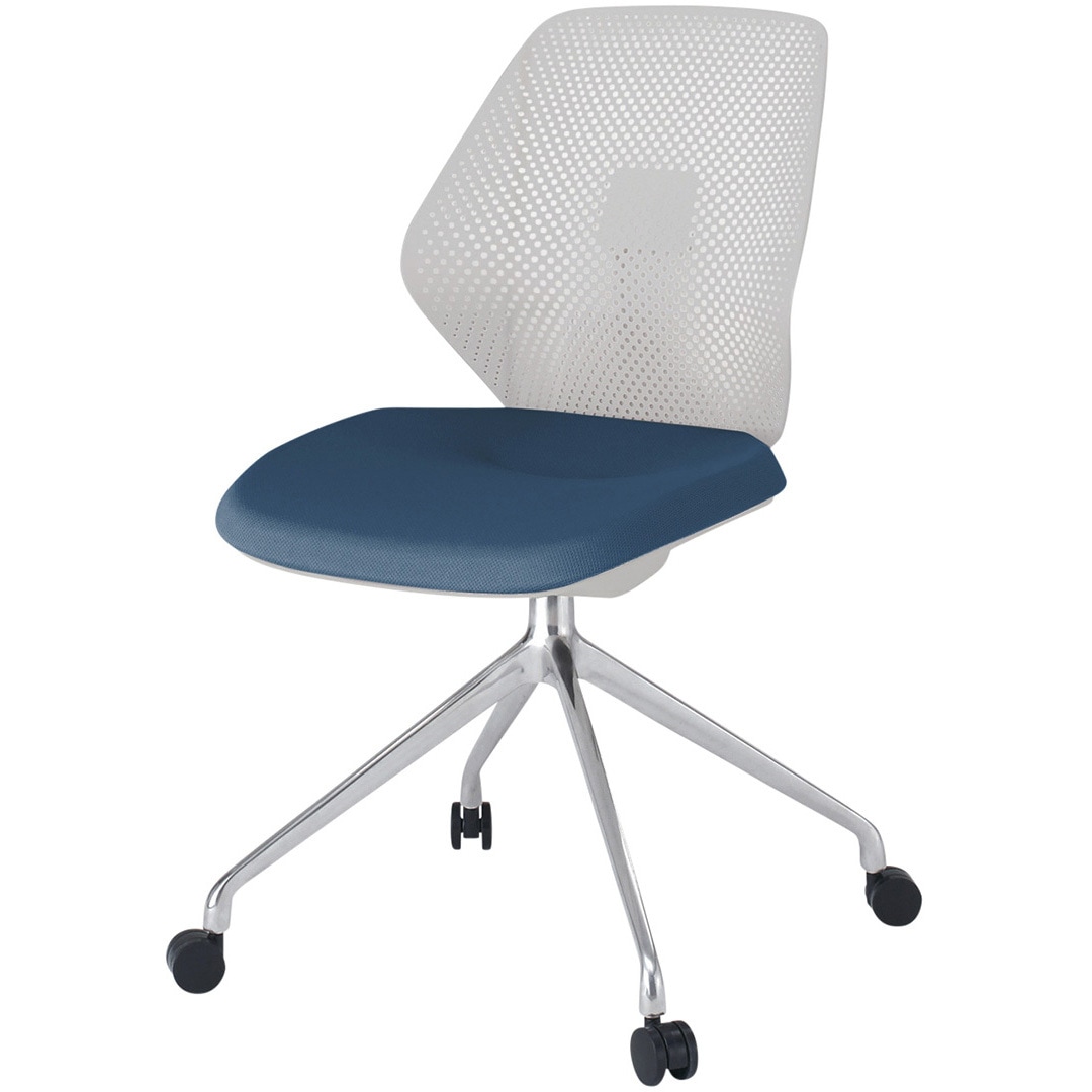 KG-980PVM1ZNN3 キュアチェア 樹脂メッシュバック 4本・アルミミラー脚 ウレタンキャスター<配送時組立サービス付> 1台 イトーキ 【通販モノタロウ】 37,037円