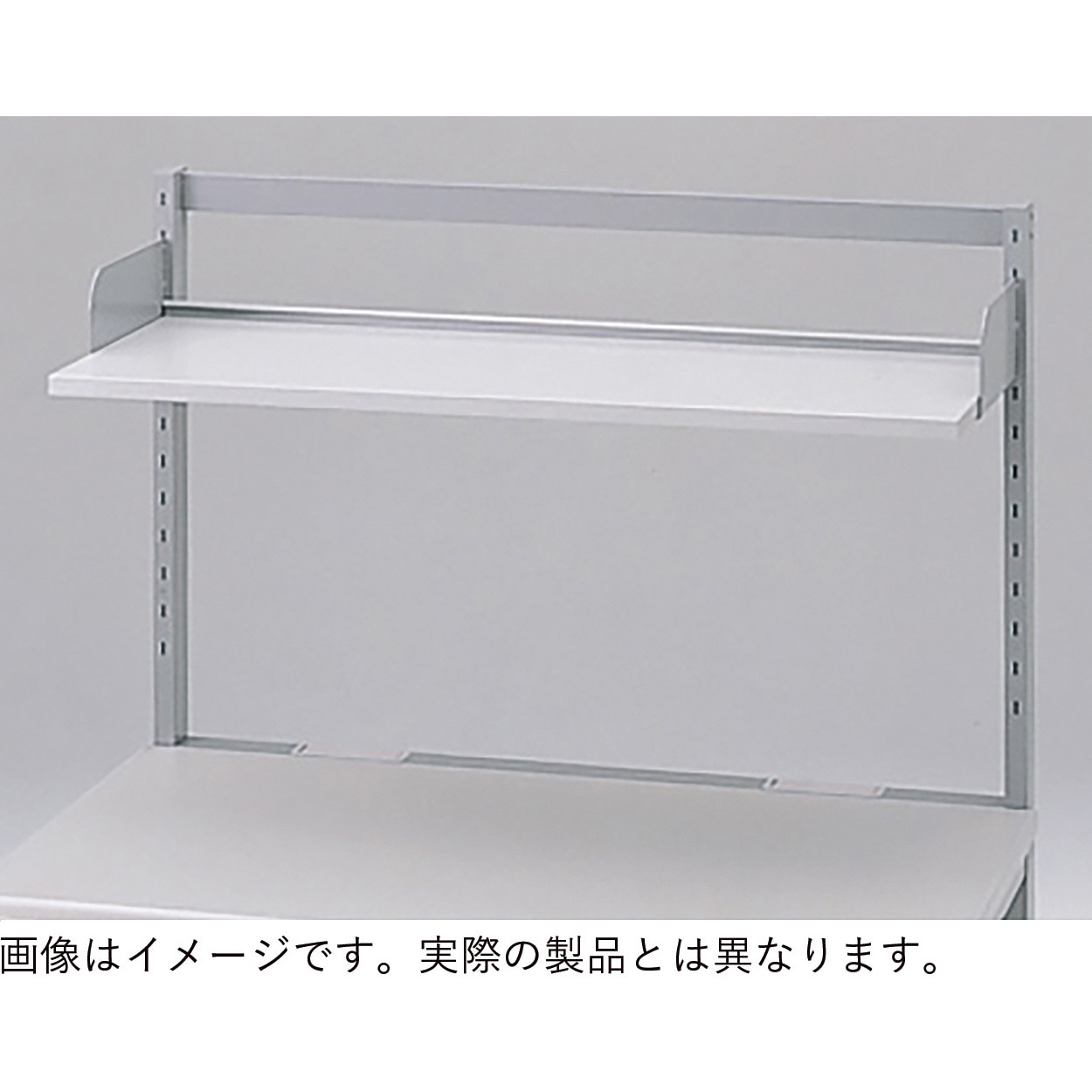 CDSA-14HD1-WE CDS型 OAテーブル ラックセット W1400用 D520 (棚板有効D450)×H510<配送時組立サービス付> イトーキ 幅1376mm メラミン化粧板貼り ライトグレー色 高さ760mm  CDSA-14HD1-WE