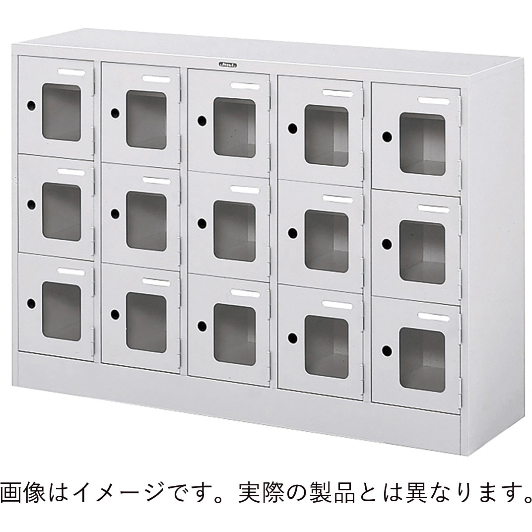 HDK-1253SL1-WE シューズボックスDK 15人用 鍵付<配送時組立サービス付> イトーキ 高さ861mm幅1244mm奥行350mm  HDK-1253SL1-WE