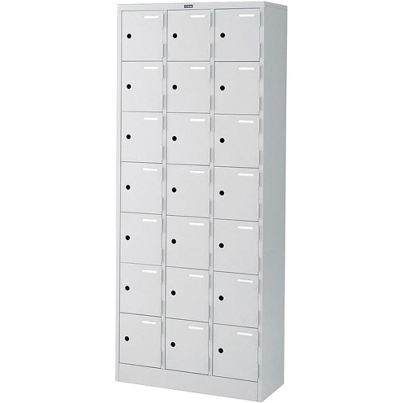 HDK-7537AL1-WE シューズボックスDK 21人用<配送時組立サービス付> イトーキ 高さ1847mm幅756mm奥行350mm  HDK-7537AL1-WE 93,390円