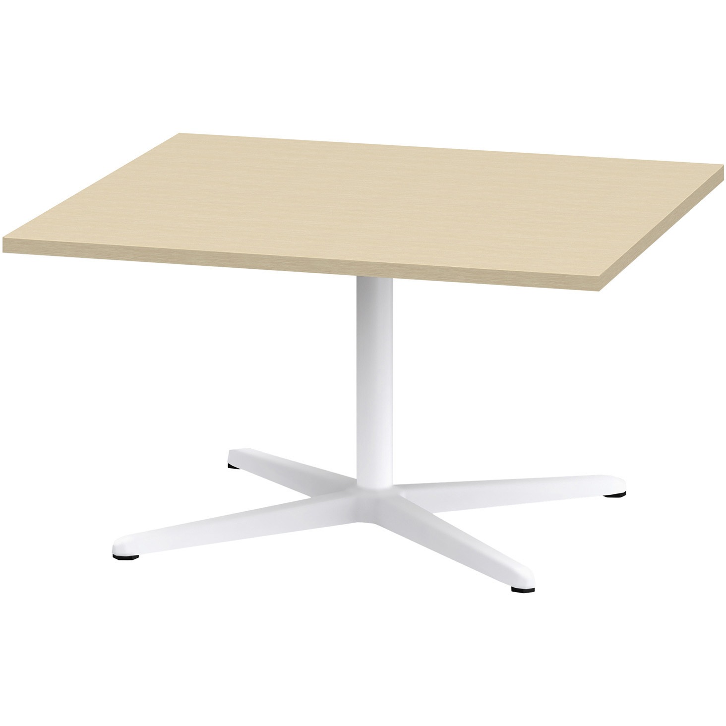 TLL-0995J-WA ノットワーク カフェ ローテーブル 十字脚 角型 900×900<配送時組立サービス付> イトーキ 高さ500mm  TLL-0995J-WA