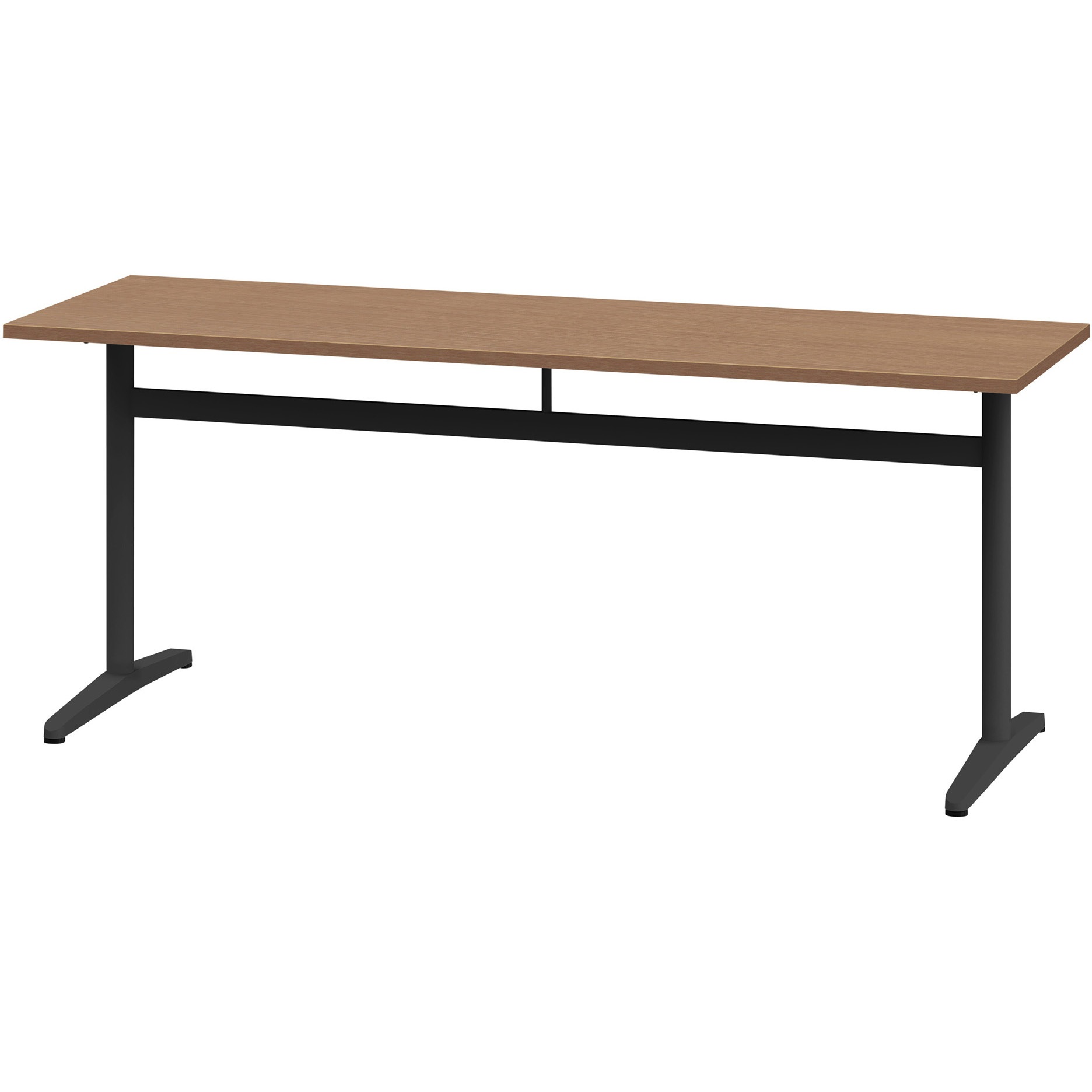 TLL-1867T-TT ノットワーク カフェテーブル T字脚 角型 1800× 650<配送時組立サービス付> イトーキ 高さ720mm  TLL-1867T-TT