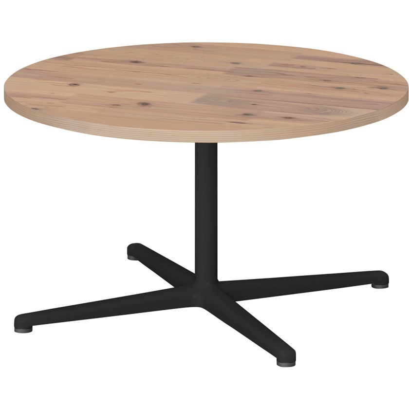 TLL-09C5JWJ-TF ノットワーク ウッド カフェ ローテーブル 十字脚 円型 Φ900 スギ材<配送時組立サービス付> 1台 イトーキ 【通販モノタロウ】