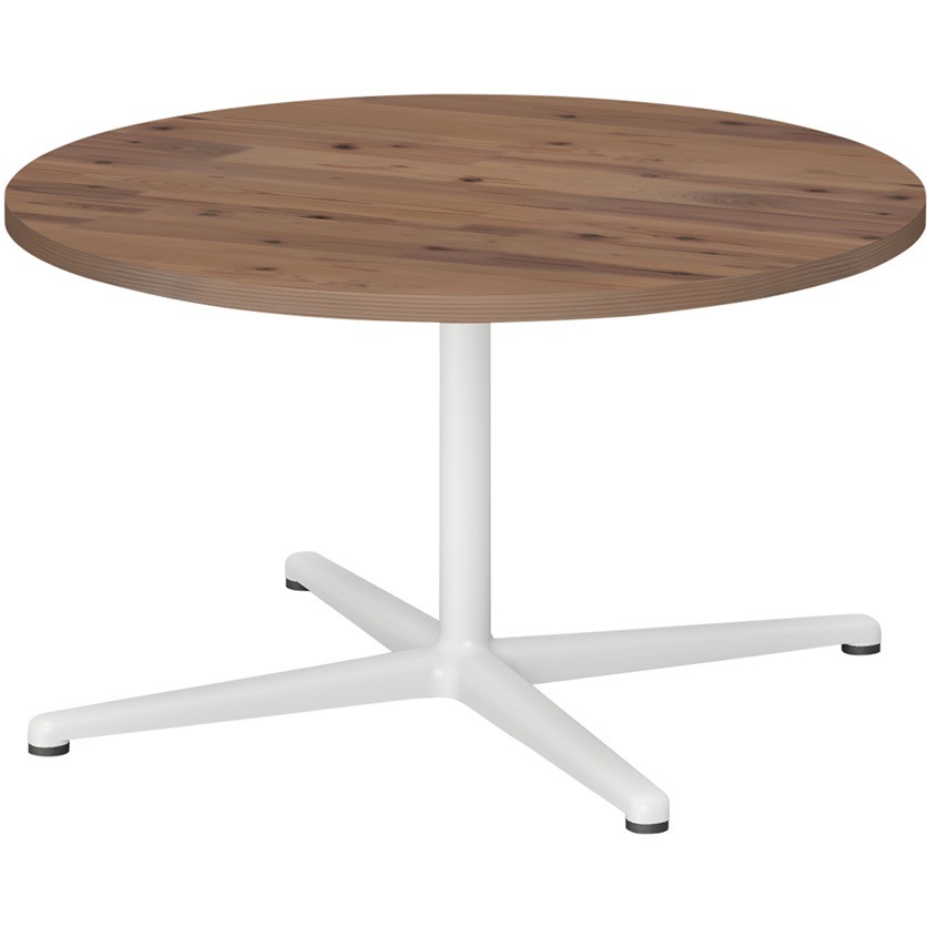 TLL-09C5JWJ-WC ノットワーク ウッド カフェ ローテーブル 十字脚 円型 Φ900 スギ材<配送時組立サービス付> 1台 イトーキ 【通販モノタロウ】