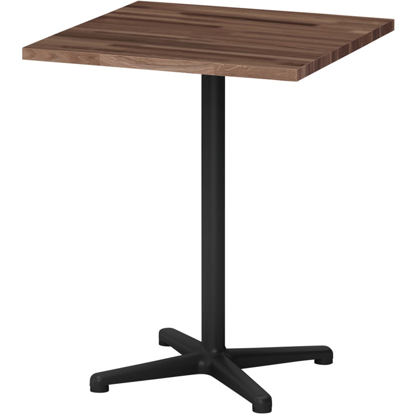 TLL-0667JWB-TC ノットワーク ウッド カフェテーブル 十字脚 角型 600×600 ナラ材<配送時組立サービス付> イトーキ 高さ720mm  TLL-0667JWB-TC