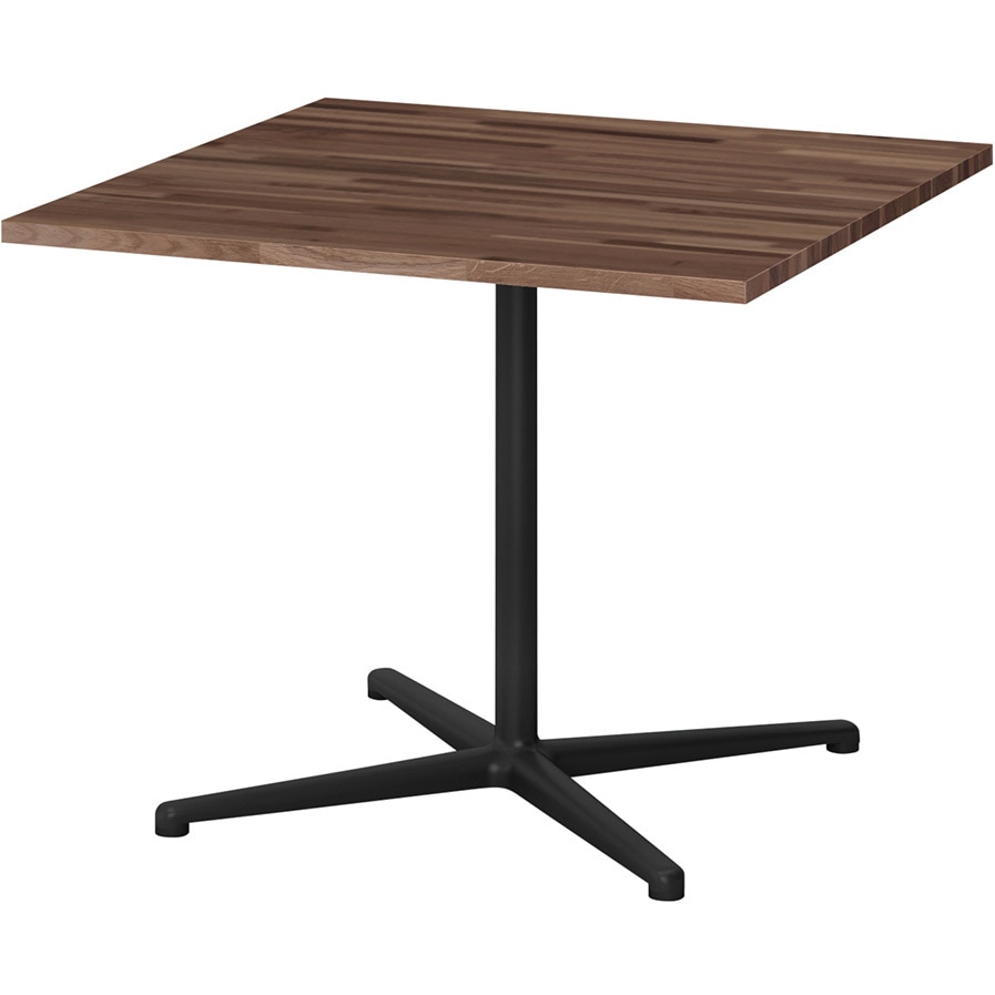 TLL-0997JWB-TC ノットワーク ウッド カフェテーブル 十字脚 角型 900×900 ナラ材<配送時組立サービス付> イトーキ 高さ720mm  TLL-0997JWB-TC