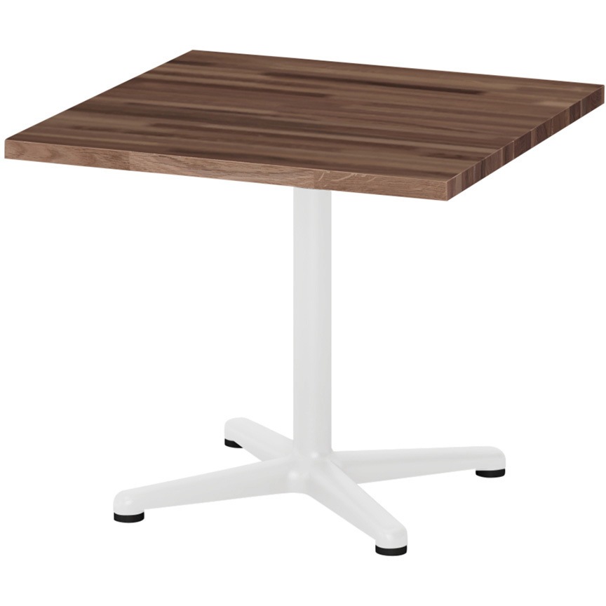 TLL-0665JWB-WC ノットワーク ウッド カフェ ローテーブル 十字脚 角型 600×600 ナラ材<配送時組立サービス付> 1台 イトーキ 【通販モノタロウ】