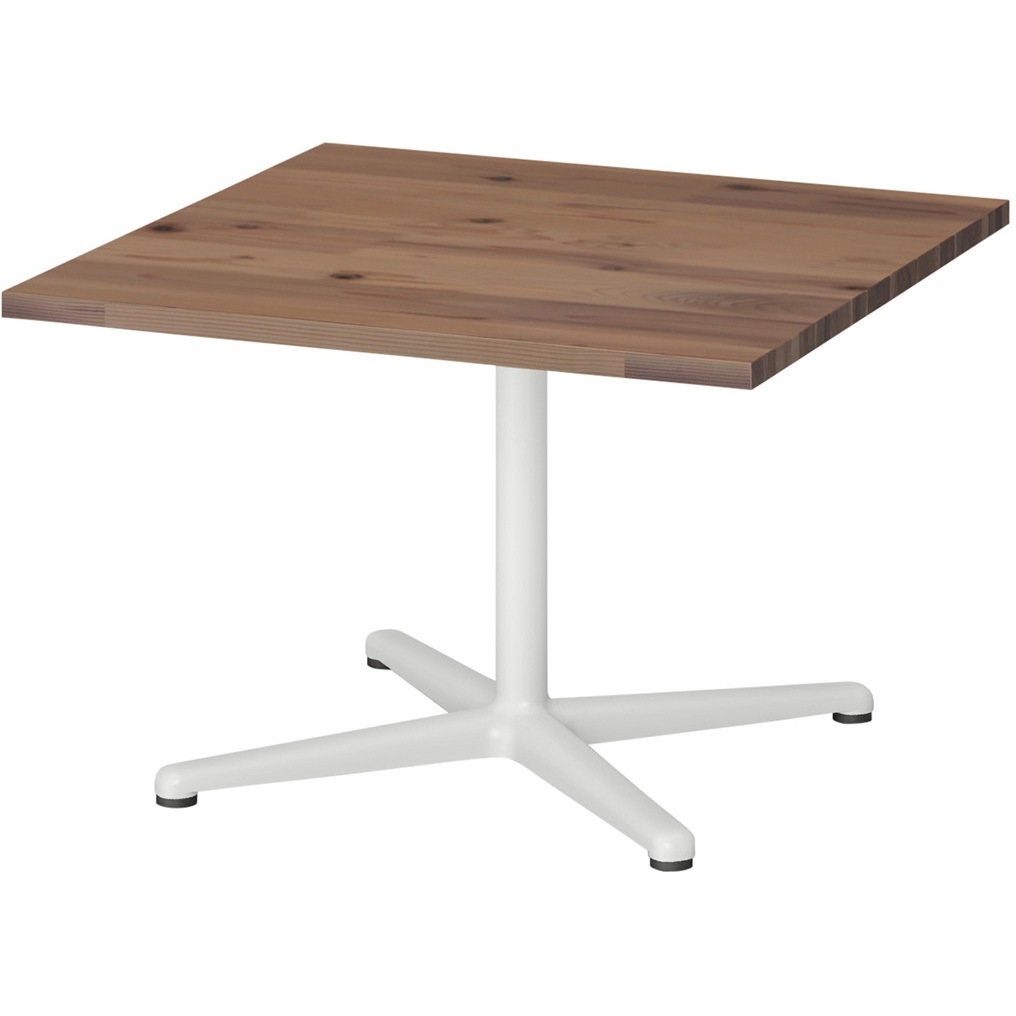 TLL-0775JWJ-WC ノットワーク ウッド カフェ ローテーブル 十字脚 角型 750×750 スギ材<配送時組立サービス付> 1台 イトーキ 【通販モノタロウ】