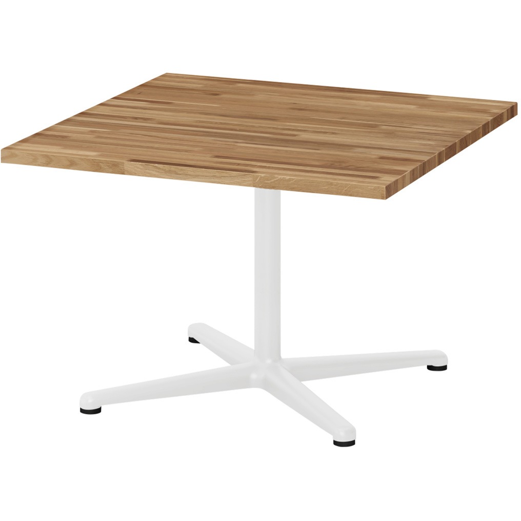 TLL-0775JWB-WK ノットワーク ウッド カフェ ローテーブル 十字脚 角型 750×750 ナラ材<配送時組立サービス付> 1台 イトーキ 【通販モノタロウ】