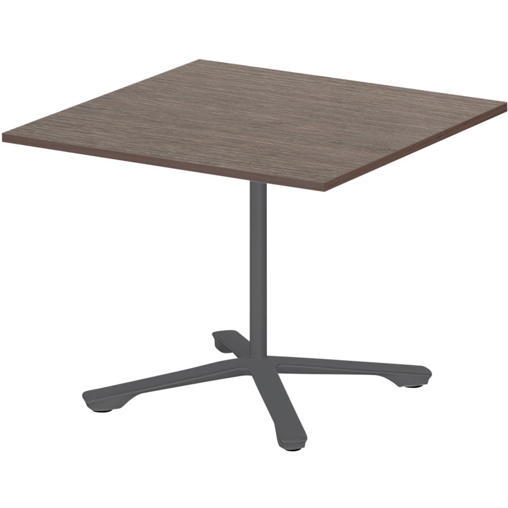 DLJ-100HNTA-TN ノットワーク カフェテーブル 十字脚 正方形 1050×1050<配送時組立サービス付> イトーキ 高さ722mm  DLJ-100HNTA-TN