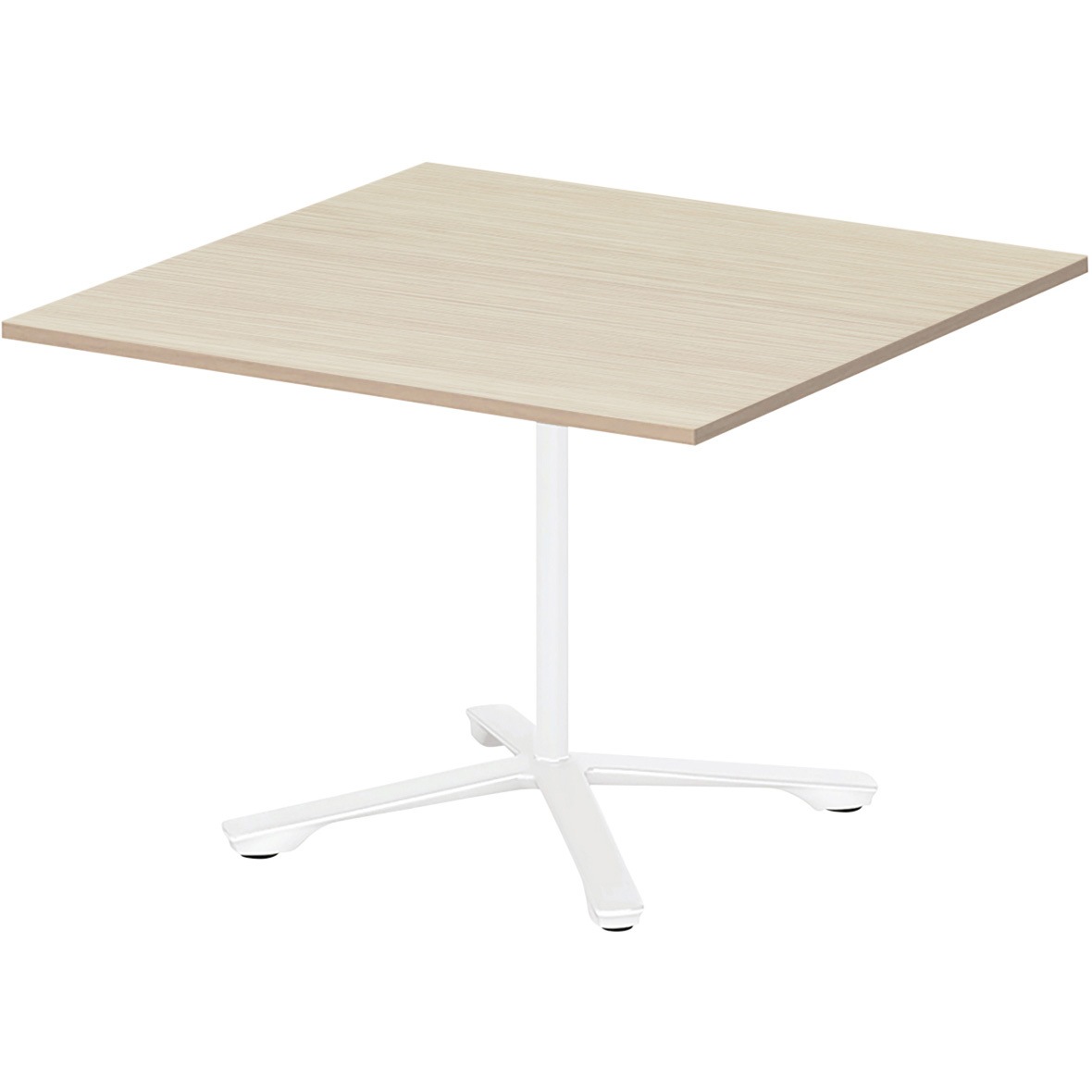 DLJ-122HNTA-WA ノットワーク カフェテーブル 十字脚 正方形 1200×1200<配送時組立サービス付> イトーキ 高さ722mm  DLJ-122HNTA-WA