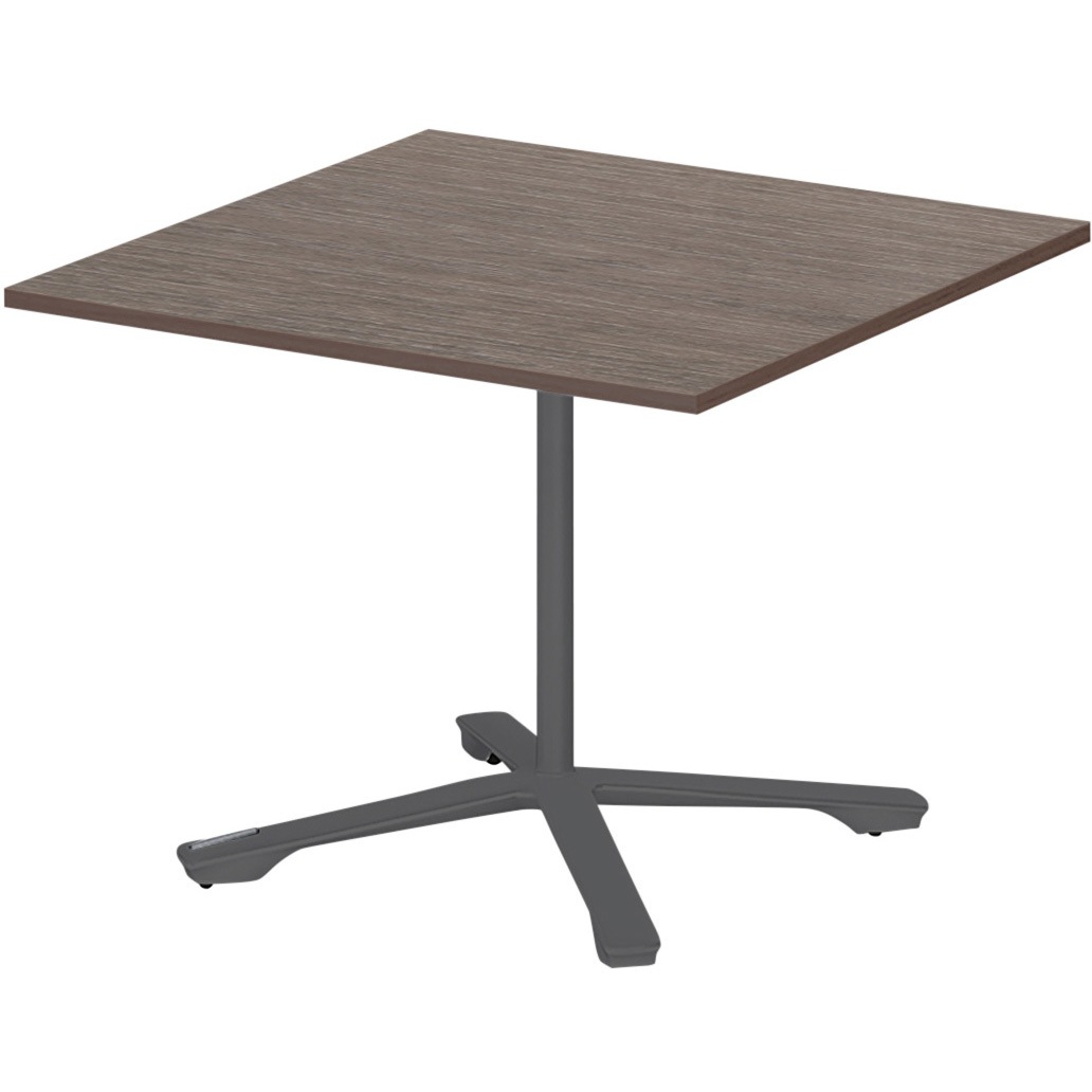 DLJ-100HNTC-TN ノットワーク カフェテーブル 十字脚キャスター付 正方形 1050×1050<配送時組立サービス付> 1台 イトーキ 【通販モノタロウ】