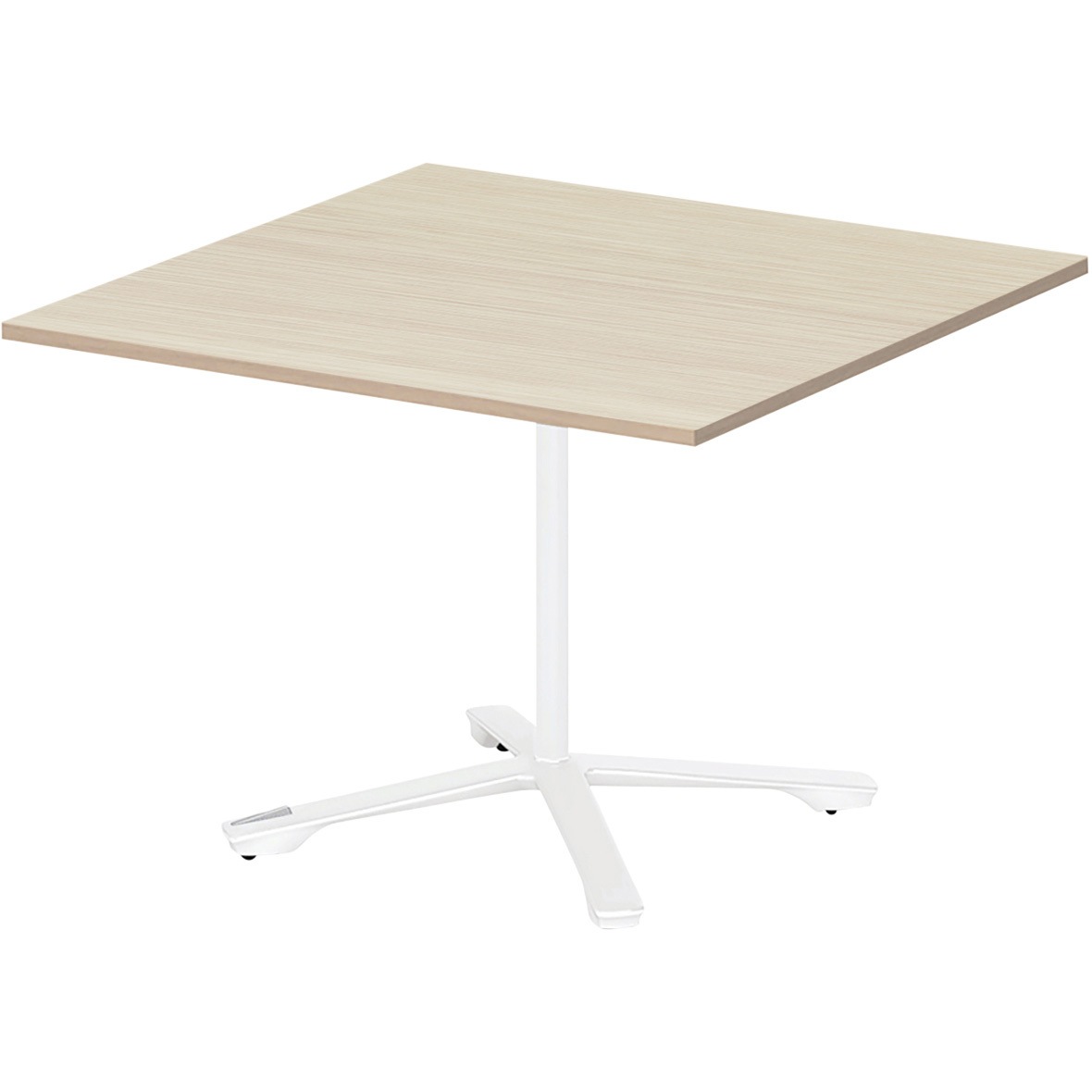 DLJ-122HNTC-WA ノットワーク カフェテーブル 十字脚キャスター付 正方形 1200×1200<配送時組立サービス付> 1台 イトーキ 【通販モノタロウ】