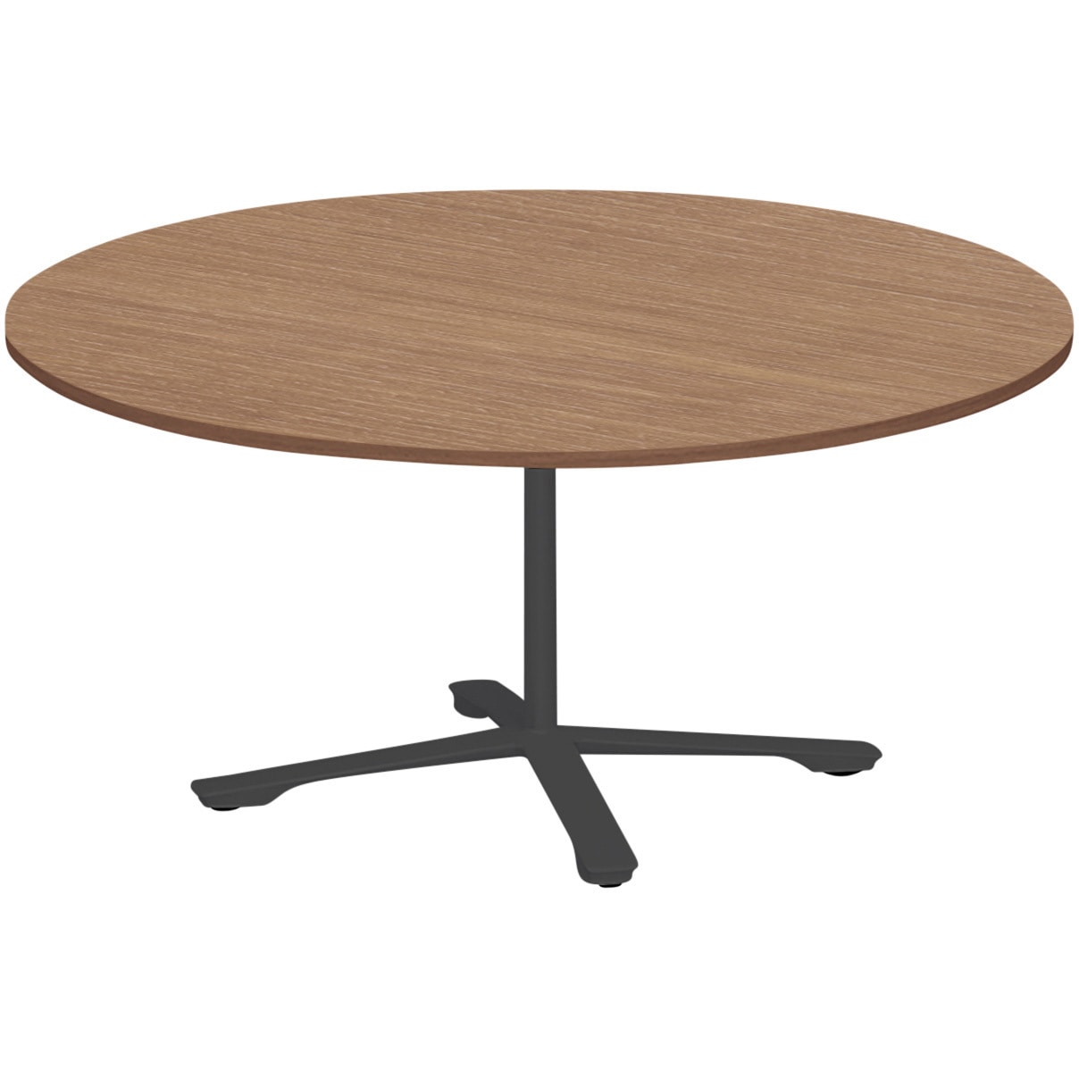 DLJ-122CNTA-TT ノットワーク カフェテーブル 十字脚 円形 Φ1200<配送時組立サービス付> イトーキ 高さ722mm  DLJ-122CNTA-TT