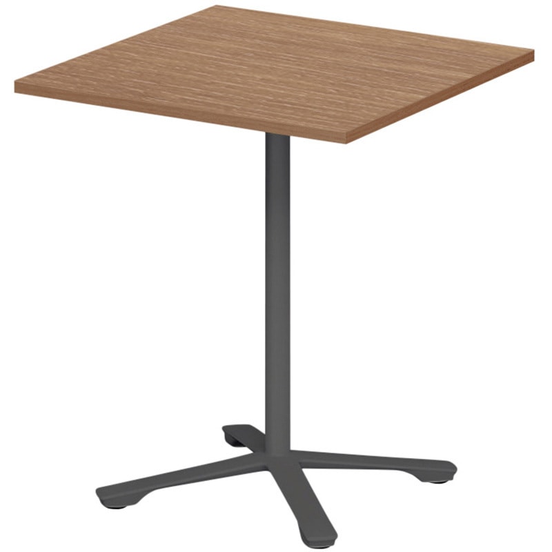 DLJL-077HNTA1TT ノットワーク カフェテーブル 十字脚 昇降タイプ 正方形 750×750<配送時組立サービス付> イトーキ 高さ720mm  DLJL-077HNTA1TT