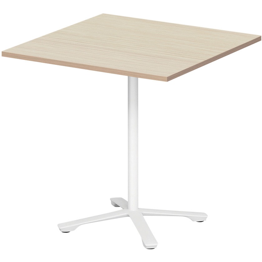 DLJL-099HNTA1WA ノットワーク カフェテーブル 十字脚 昇降タイプ 正方形 900×900<配送時組立サービス付> イトーキ 高さ720mm  DLJL-099HNTA1WA