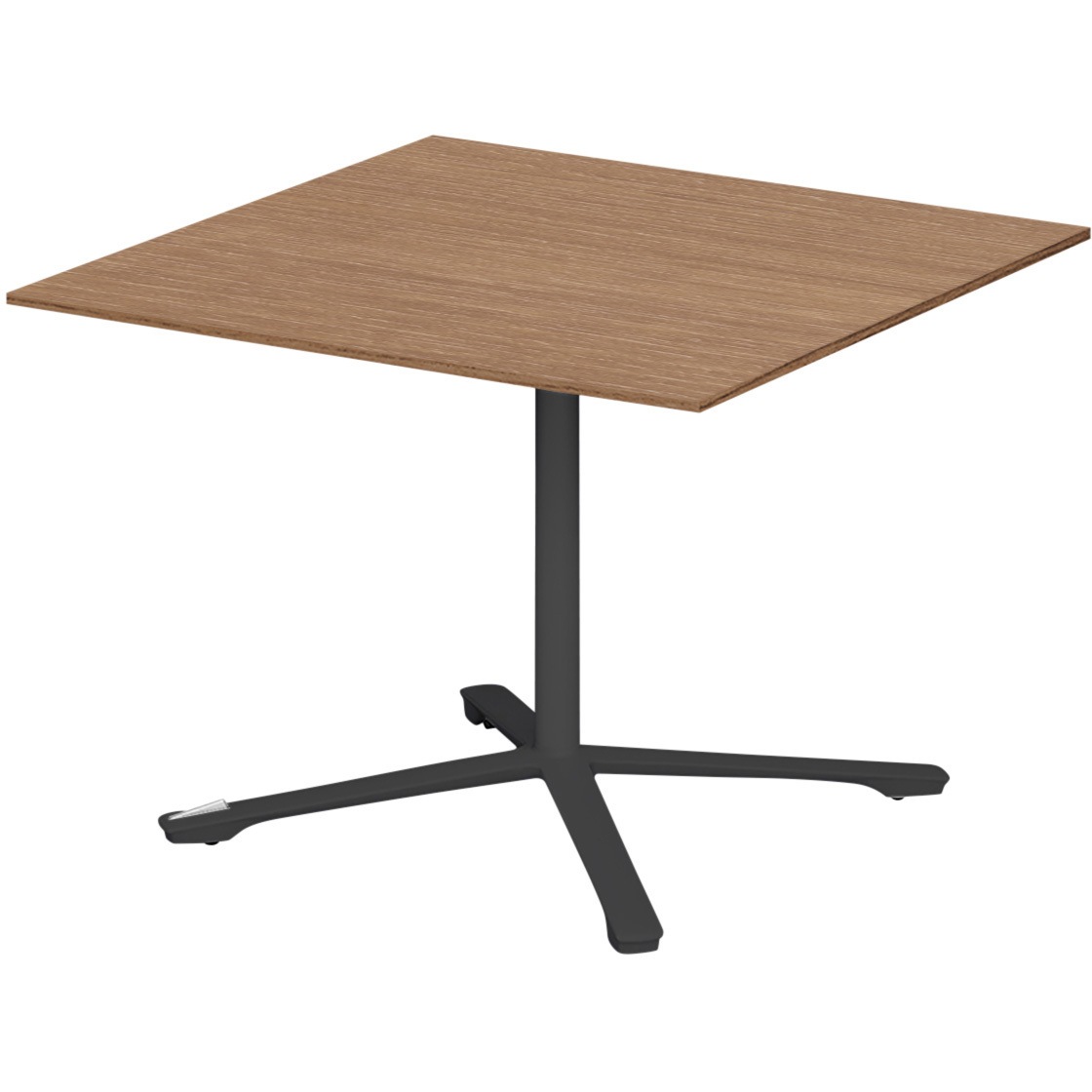 DLJF-100HNTC-TT ノットワーク カフェテーブル 折りたたみタイプ 十字脚キャスター付 正方形 1050×1050<配送時組立サービス付> 1台 イトーキ 【通販モノタロウ】