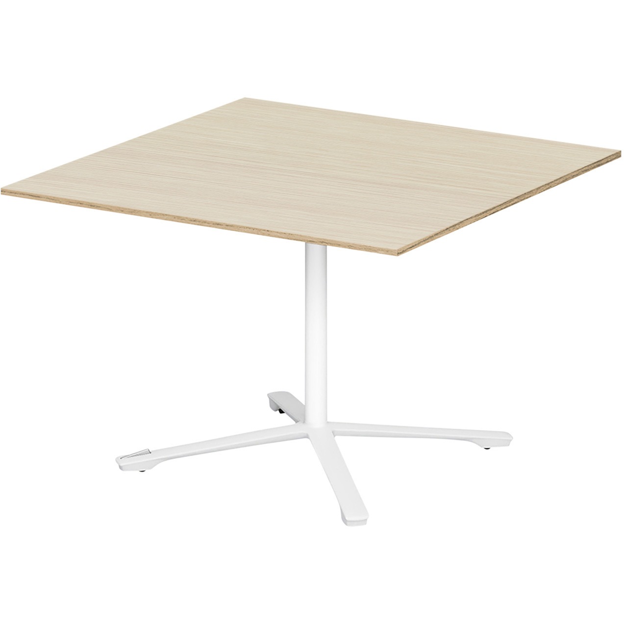 DLJF-122HNTC-WA ノットワーク カフェテーブル 折りたたみタイプ 十字脚キャスター付 正方形 1200×1200<配送時組立サービス付> 1台 イトーキ 【通販モノタロウ】