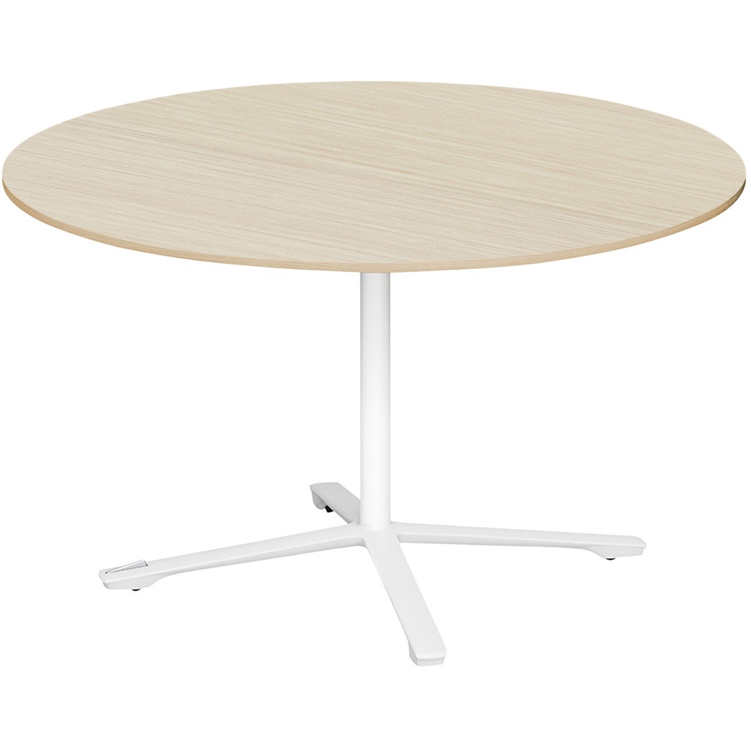 DLJF-122CNTC-WA ノットワーク カフェテーブル 折りたたみタイプ 十字脚キャスター付 円形 Φ1200<配送時組立サービス付> 1台 イトーキ 【通販モノタロウ】