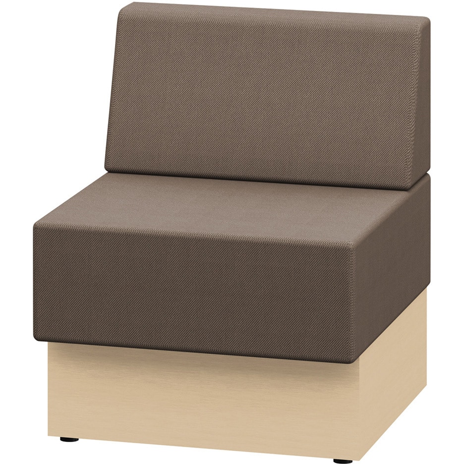 LLL-06SLN-DK2 ノットワーク スタンダードソファ ローバック 直線タイプ W600<配送時組立サービス付> イトーキ 高さ720mm奥行700mm  LLL-06SLN-DK2