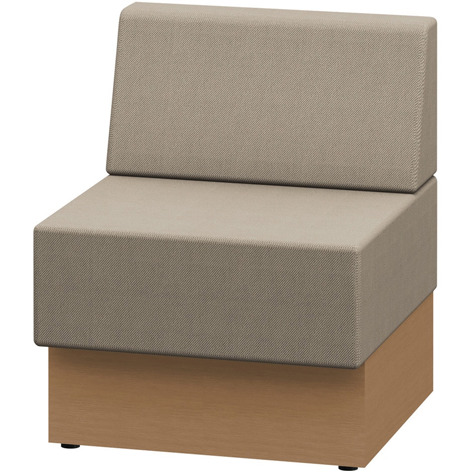 LLL-06SLN-TY3 ノットワーク スタンダードソファ ローバック 直線タイプ W600<配送時組立サービス付> イトーキ 高さ720mm奥行700mm  LLL-06SLN-TY3 58,788円