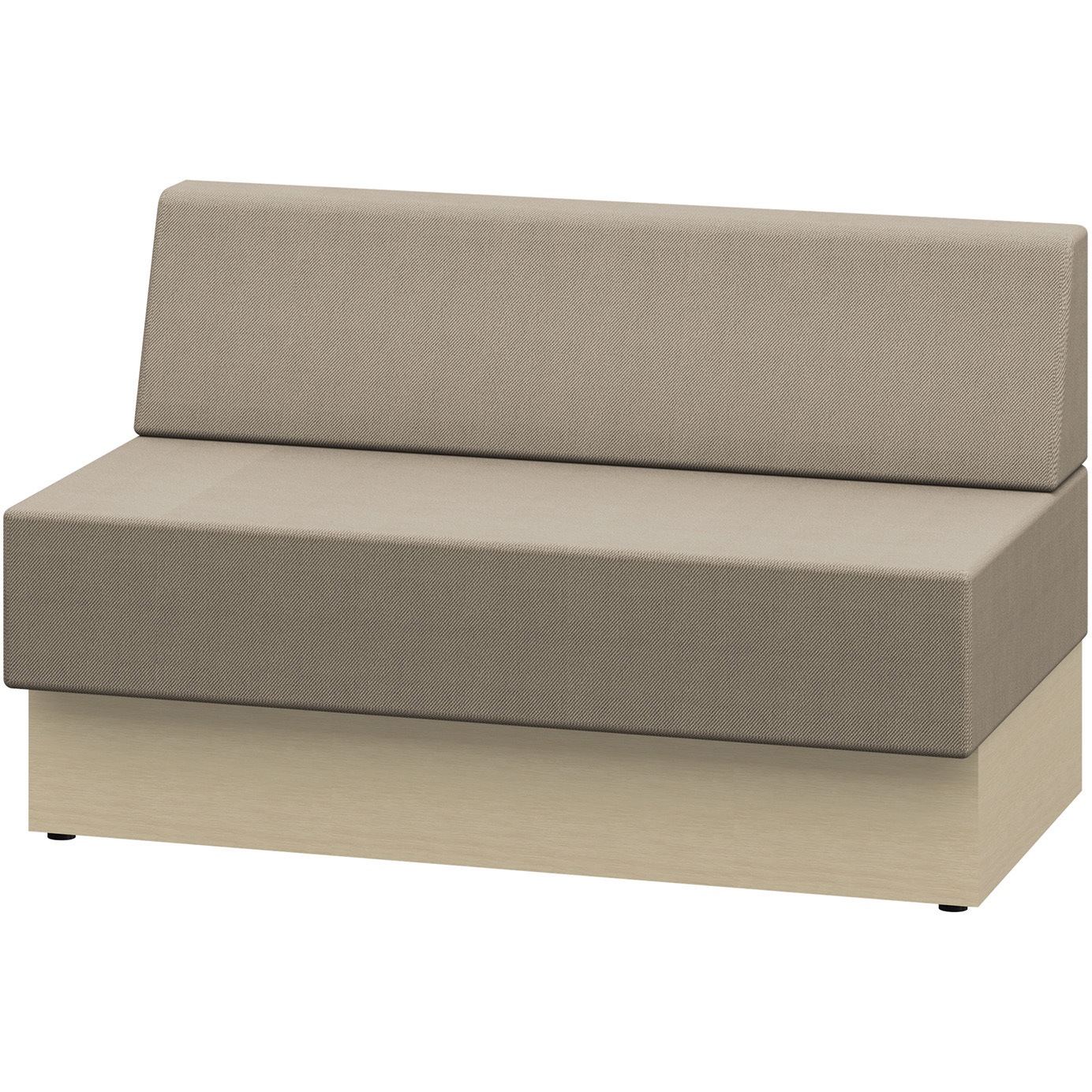 LLL-12SLN-AY3 ノットワーク スタンダードソファ ローバック 直線タイプ W1200<配送時組立サービス付> イトーキ 高さ720mm奥行700mm  LLL-12SLN-AY3