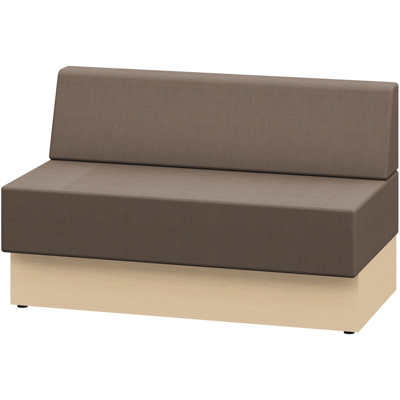 LLL-12SLN-DK2 ノットワーク スタンダードソファ ローバック 直線タイプ W1200<配送時組立サービス付> イトーキ 高さ720mm奥行700mm  LLL-12SLN-DK2