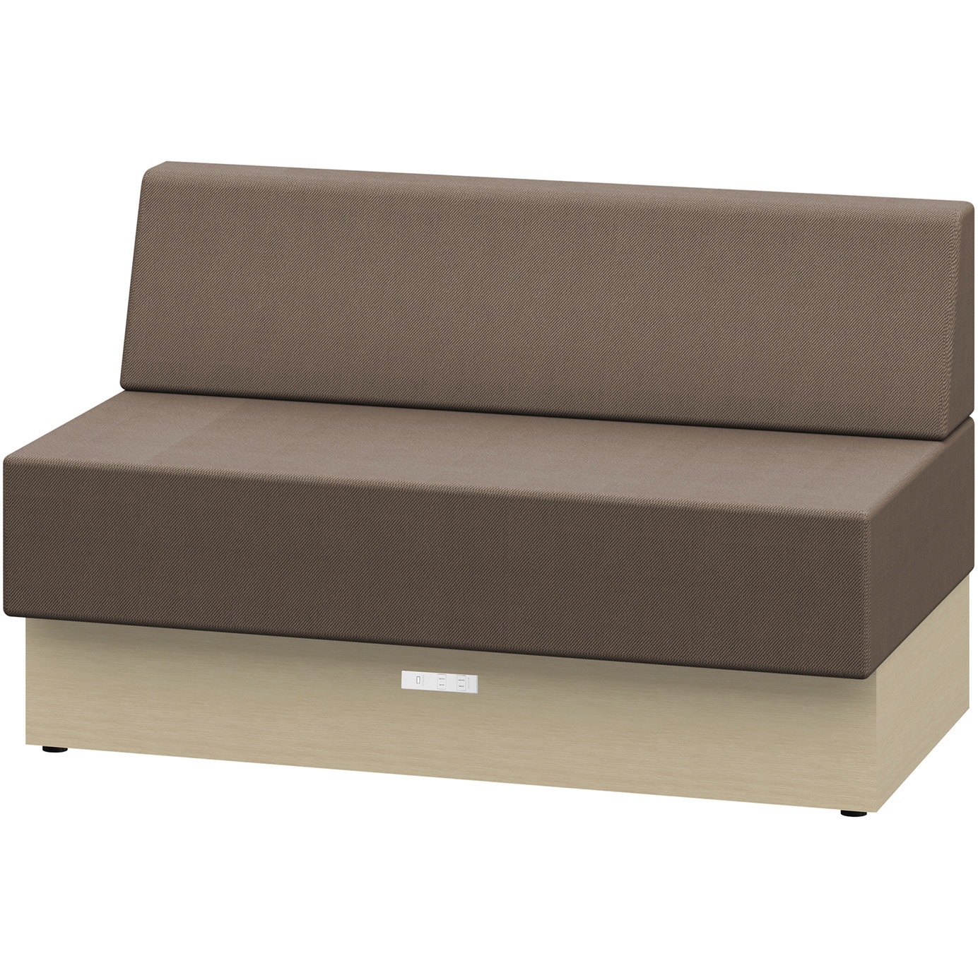 LLL-12SLK-AK2 ノットワーク スタンダードソファ ローバック 直線タイプ コンセント付 W1200<配送時組立サービス付> 1台 イトーキ 【通販モノタロウ】 87,890円