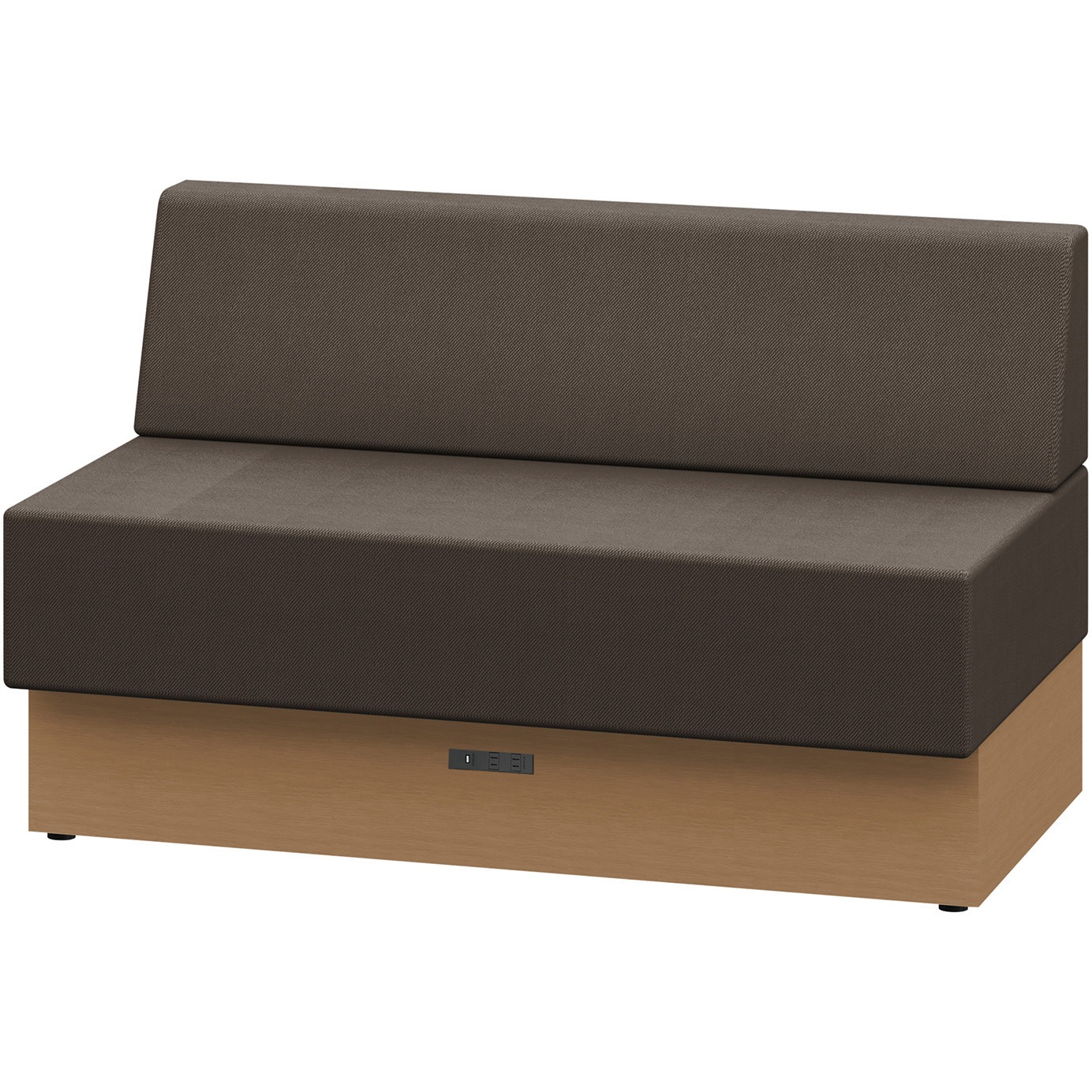 LLL-12SLK-TH4 ノットワーク スタンダードソファ ローバック 直線タイプ コンセント付 W1200<配送時組立サービス付> 1台 イトーキ 【通販モノタロウ】 87,890円