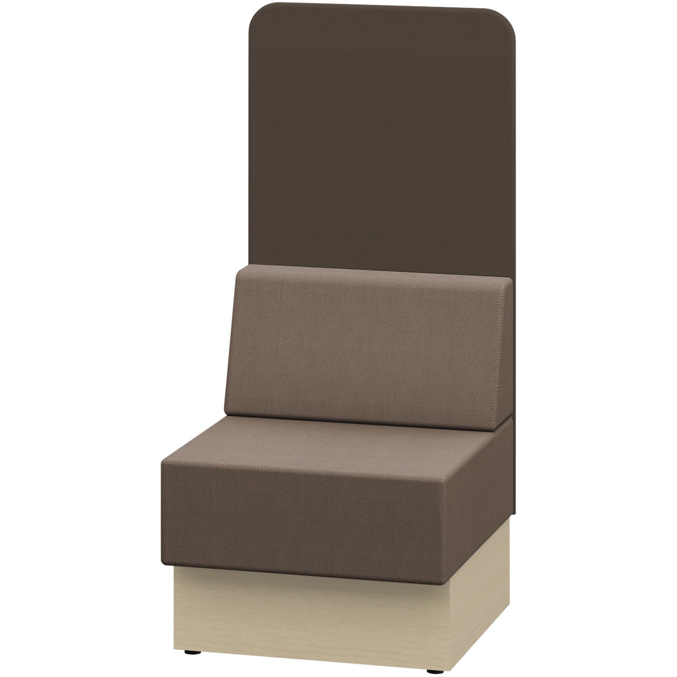 LLL-06SHN-AK2H4 ノットワーク スタンダードソファ ハイバック 直線タイプ W600<配送時組立サービス付> イトーキ 高さ1300mm奥行730mm  LLL-06SHN-AK2H4