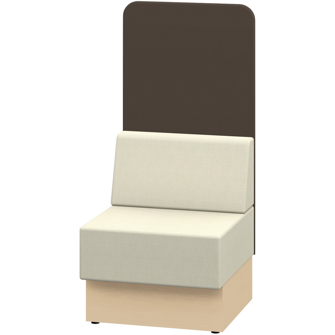 LLL-06SHN-DF6H4 ノットワーク スタンダードソファ ハイバック 直線タイプ W600<配送時組立サービス付> イトーキ 高さ1300mm奥行730mm  LLL-06SHN-DF6H4