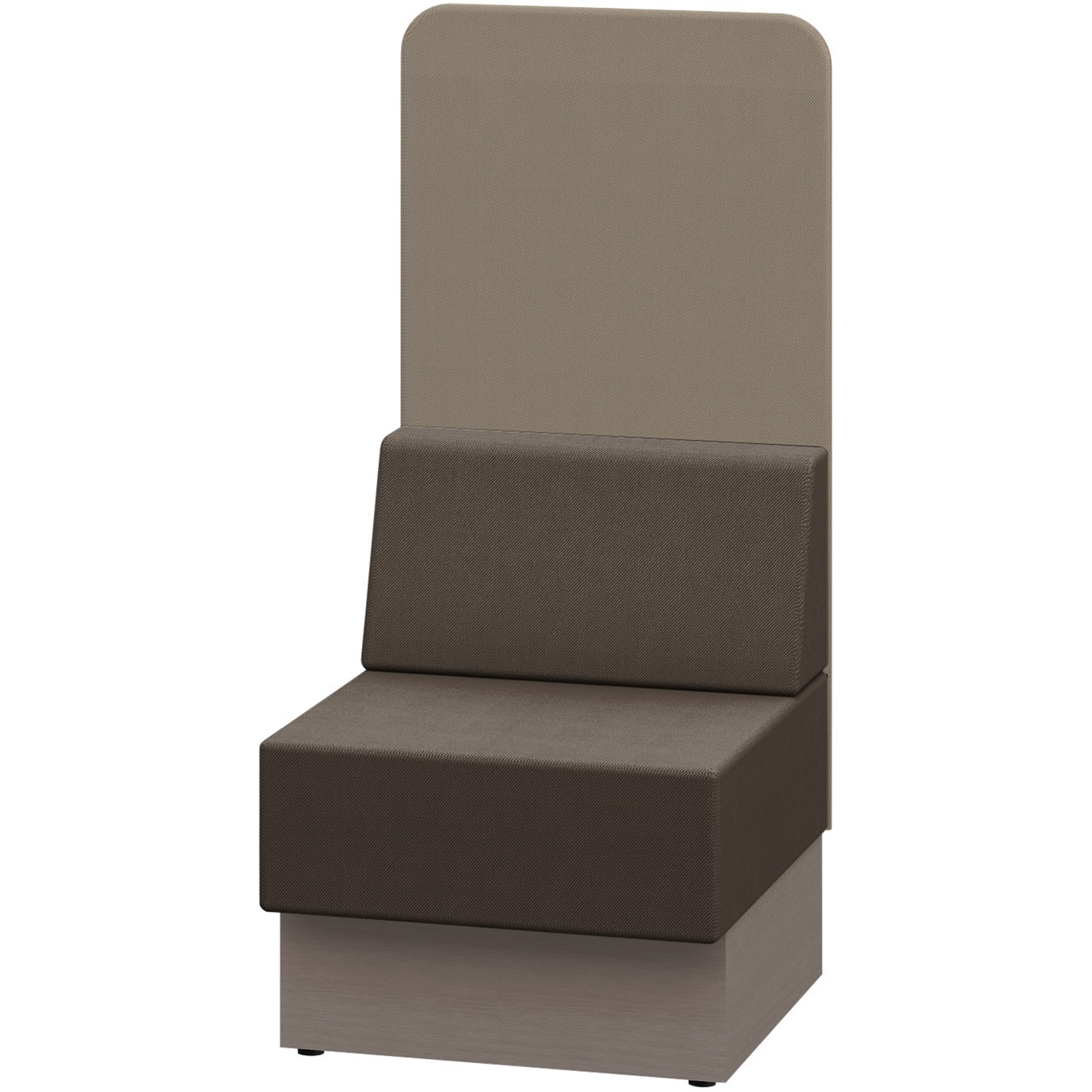 LLL-06SHN-NH4Y3 ノットワーク スタンダードソファ ハイバック 直線タイプ W600<配送時組立サービス付> イトーキ 高さ1300mm奥行730mm  LLL-06SHN-NH4Y3