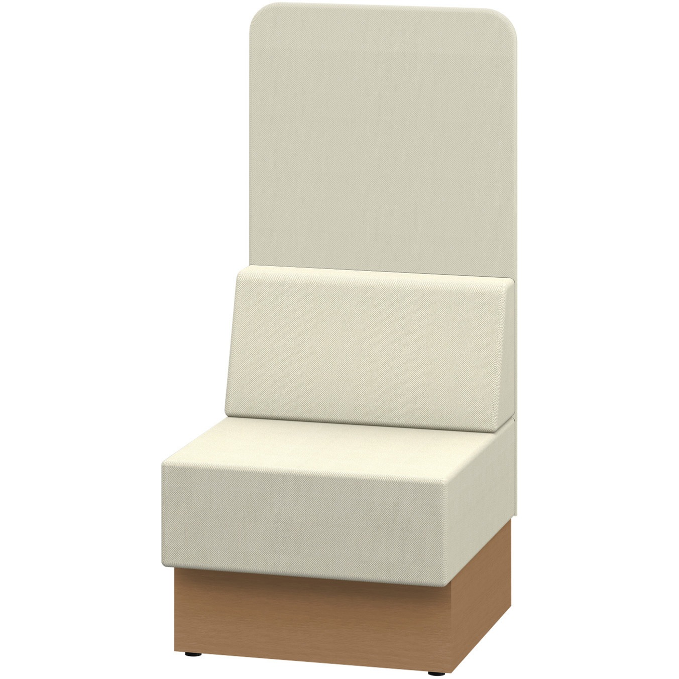 LLL-06SHN-TF6F6 ノットワーク スタンダードソファ ハイバック 直線タイプ W600<配送時組立サービス付> イトーキ 高さ1300mm奥行730mm  LLL-06SHN-TF6F6