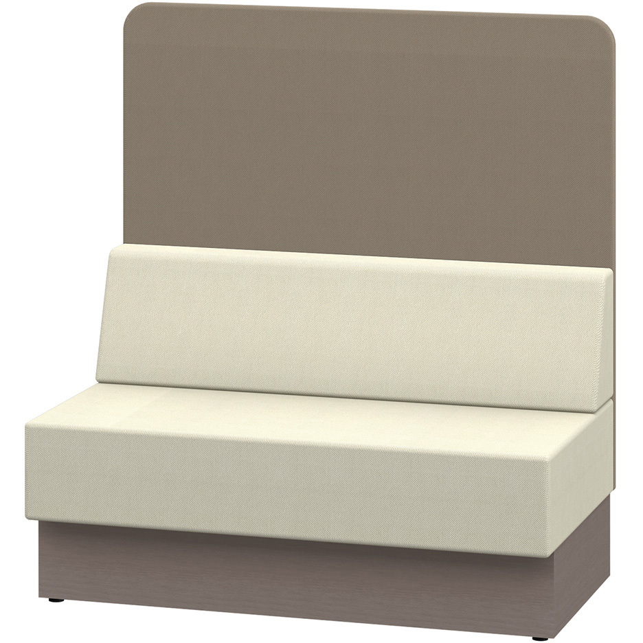 LLL-12SHN-NF6Y3 ノットワーク スタンダードソファ ハイバック 直線タイプ W1200<配送時組立サービス付> イトーキ 高さ1300mm奥行730mm  LLL-12SHN-NF6Y3