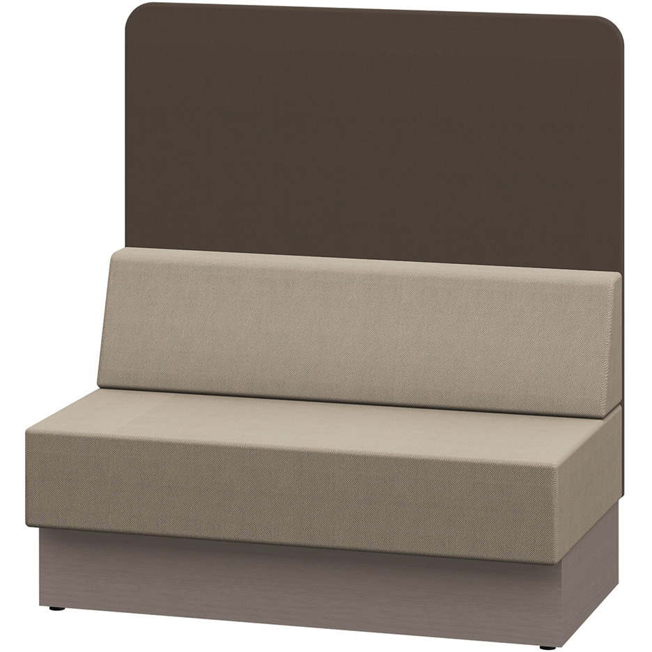 LLL-12SHN-NY3H4 ノットワーク スタンダードソファ ハイバック 直線タイプ W1200<配送時組立サービス付> イトーキ 高さ1300mm奥行730mm  LLL-12SHN-NY3H4