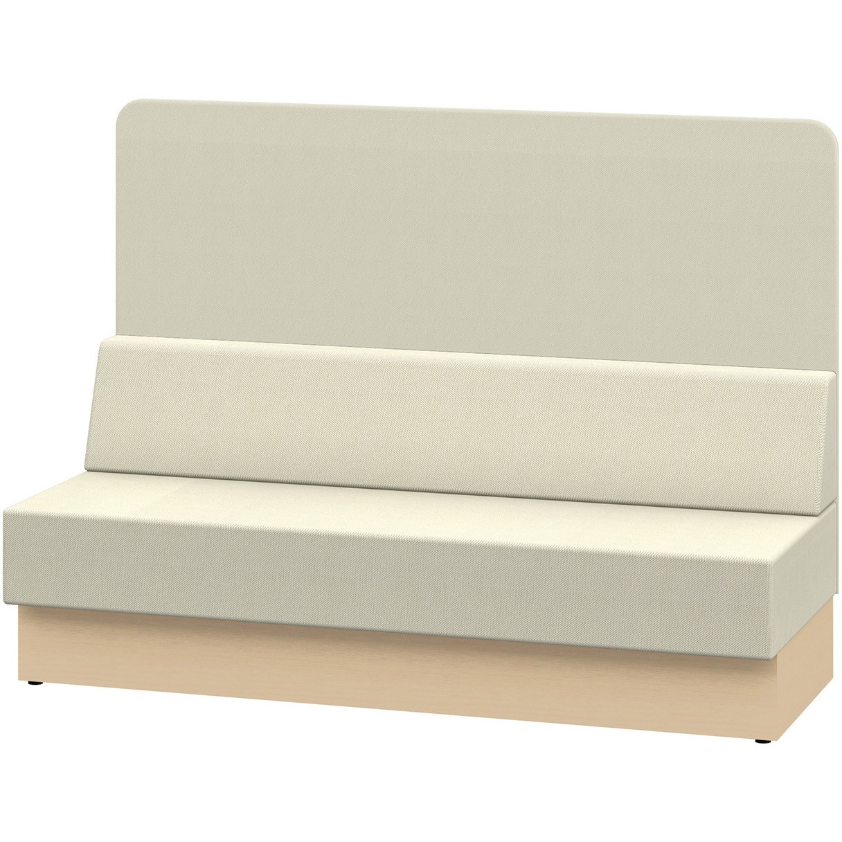 LLL-18SHN-DF6F6 ノットワーク スタンダードソファ ハイバック 直線タイプ W1800<配送時組立サービス付> イトーキ 高さ1300mm奥行730mm  LLL-18SHN-DF6F6