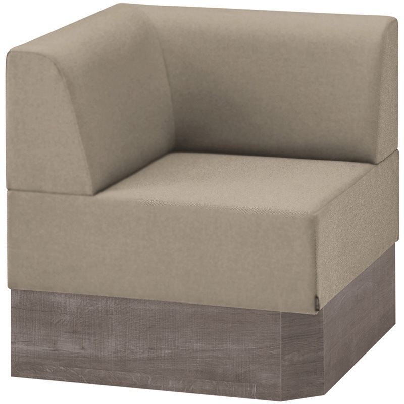 LLL-07CLN-NY3 ノットワーク スタンダードソファ ローバック コーナータイプ<配送時組立サービス付> イトーキ コンセントなし仕様 高さ720mm幅700mm奥行700mm  LLL-07CLN-NY3 104,390円