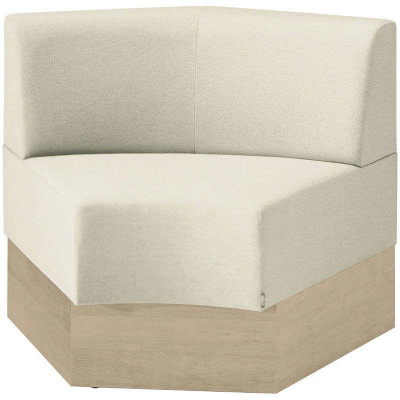 LLL-07RLN-AF6 ノットワーク スタンダードソファ ローバック Rコーナータイプ<配送時組立サービス付> イトーキ コンセントなし仕様 高さ720mm幅912mm奥行832mm  LLL-07RLN-AF6